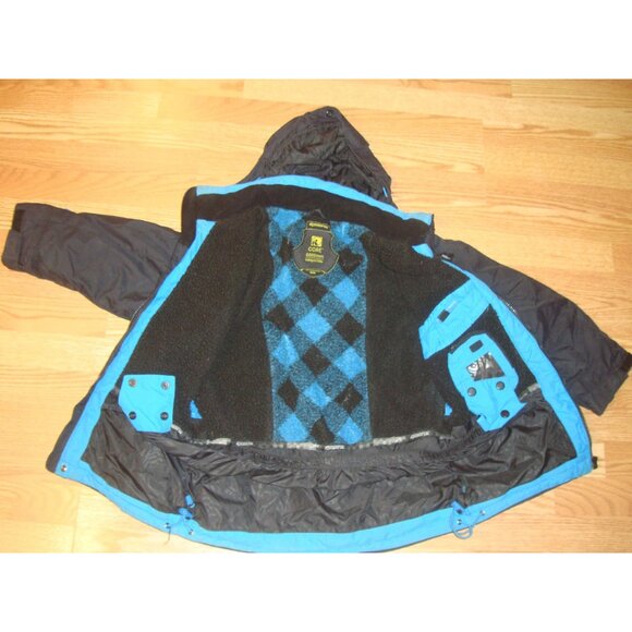 Ripzone Black Winter Coat Size Medium - Picture 2 of 3